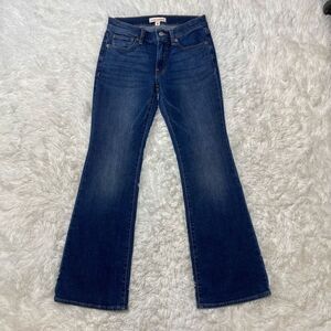 Lucky Brand Jeans Womens 4 / 27 Flare Sweet Mid Rise Whiskers Bootcut Wide Y2K 9